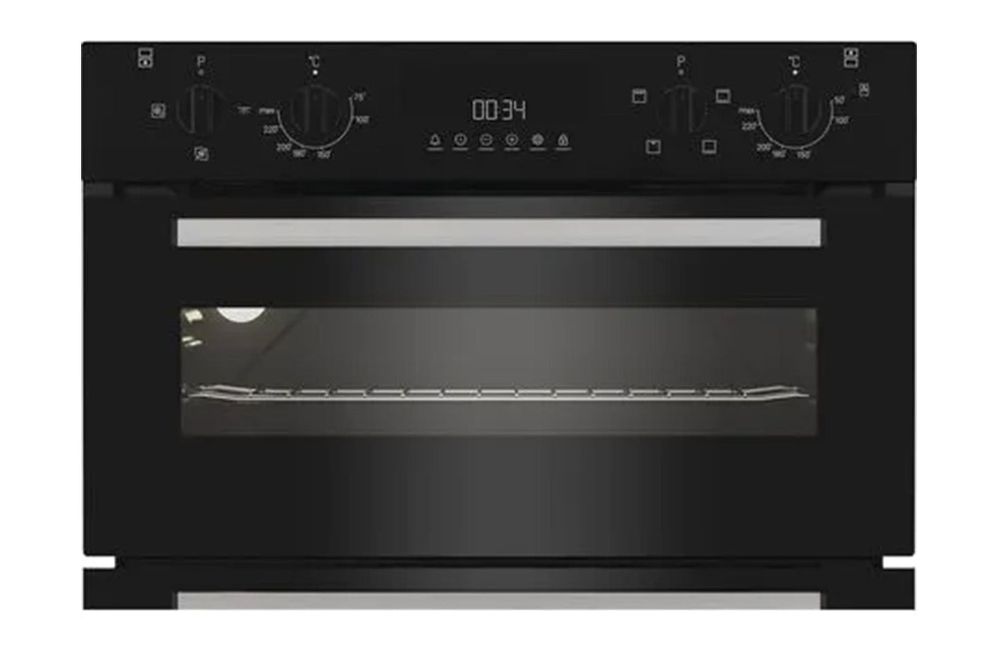 Indesit Built-in Double Oven | DUI10DB | Black