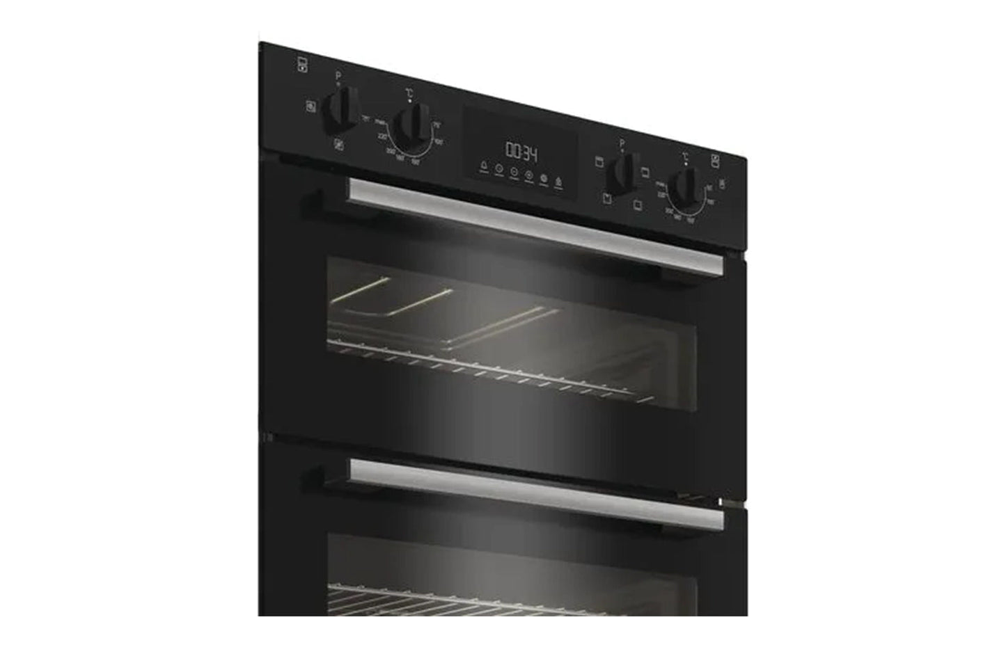Indesit Built-in Double Oven | DUI10DB | Black