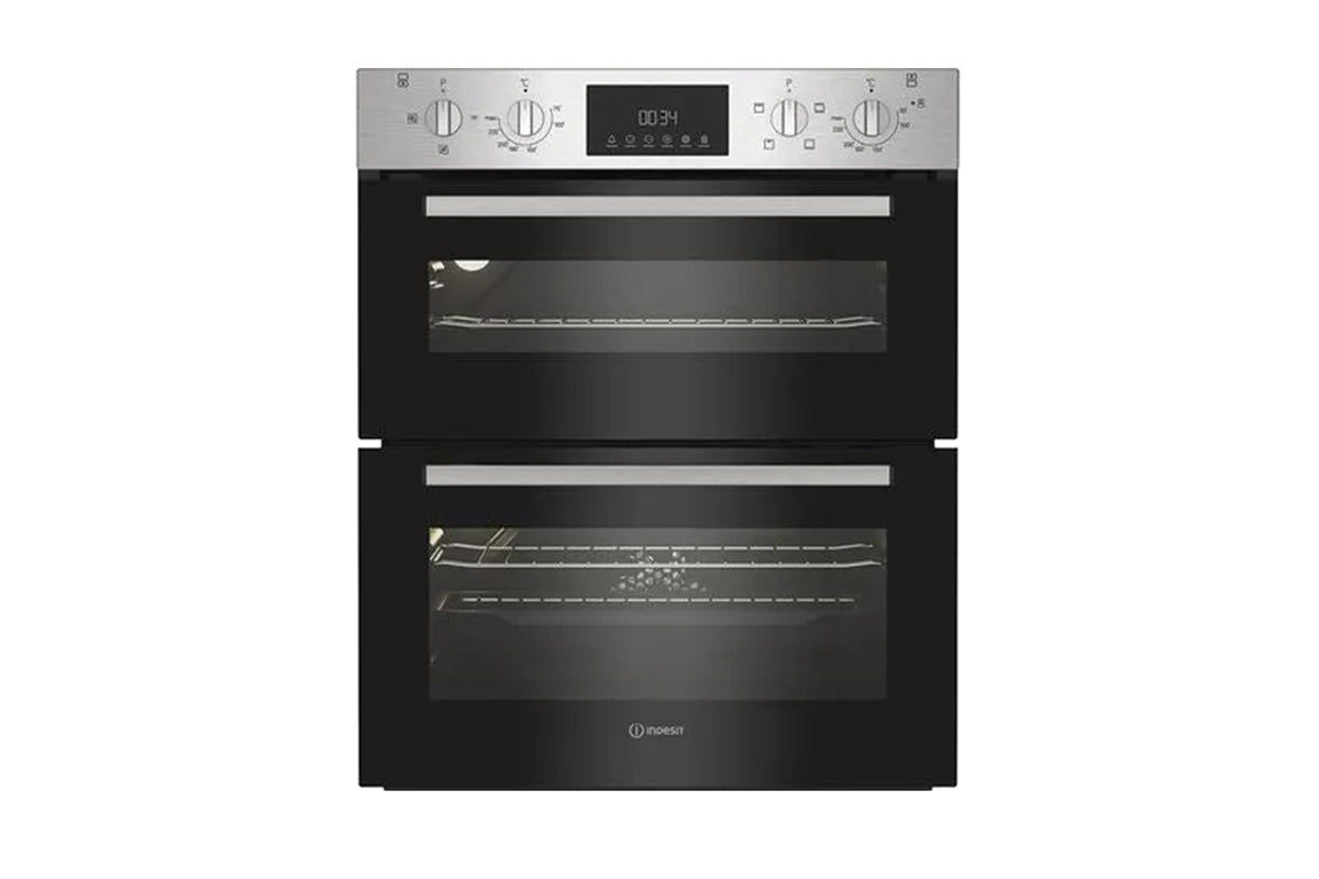 Indesit Built-in Double Oven | DUI10DIX | Stainless Steel