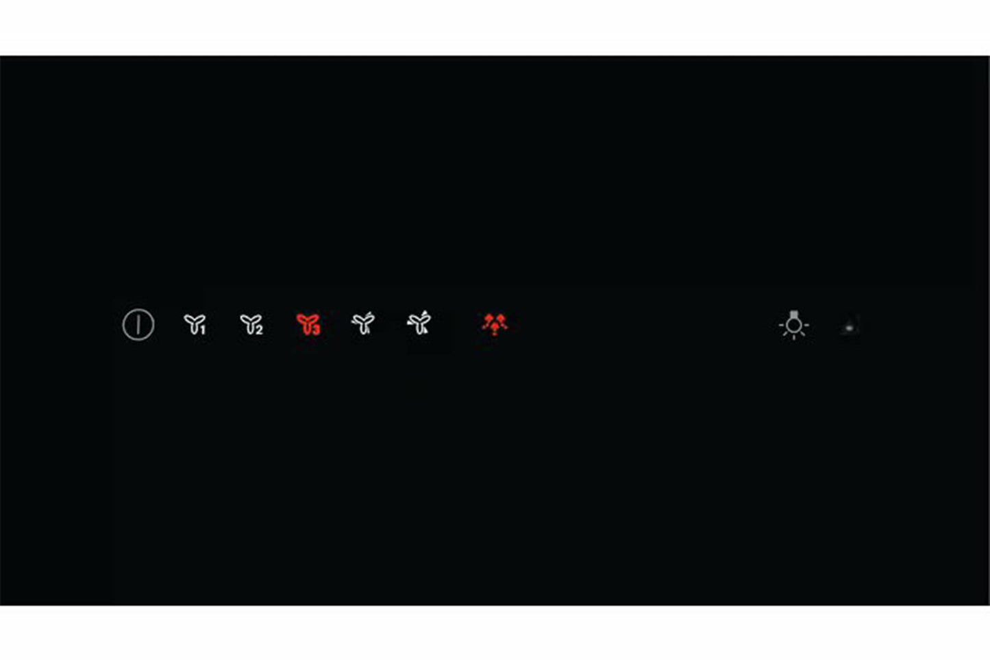 AEG 6000 Series 60cm Hob2Hood Chimney Cooker Hood | DVX5661HB