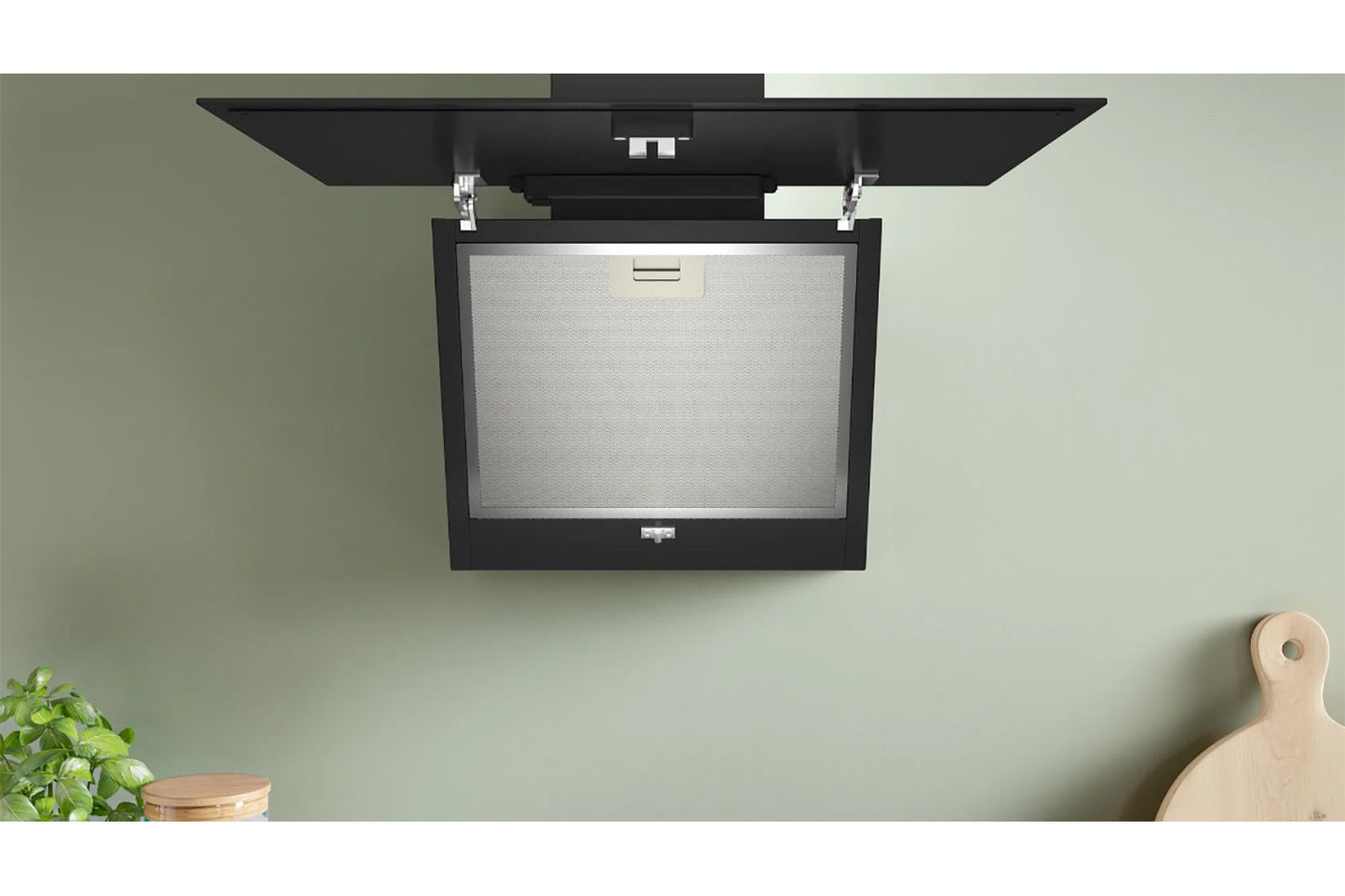 Bosch 60 cm Wall Mount Cooker Hood | DWK65DK60B | Black