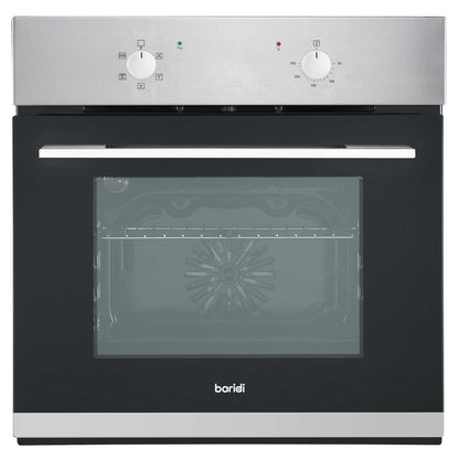 Baridi Ceramic Hob with 4 Zones, Fan-Assisted Electric Oven & Cooker Hood - DH188
