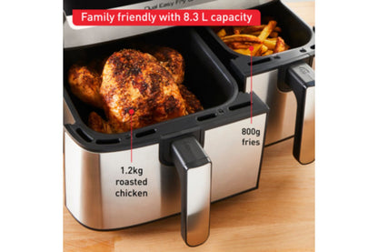 Tefal 8.3L Dual Easy Fry & Grill Air Fryer | EY905D40
