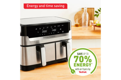 Tefal 8.3L Dual Easy Fry & Grill Air Fryer | EY905D40