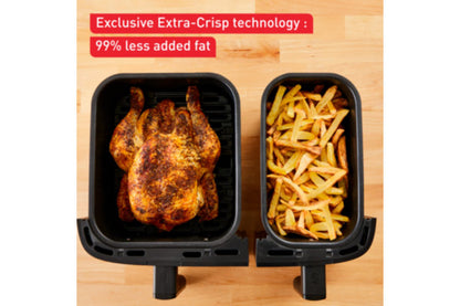 Tefal 8.3L Dual Easy Fry & Grill Air Fryer | EY905D40