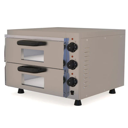 Empire Compact Twin Deck Electric Pizza Oven
