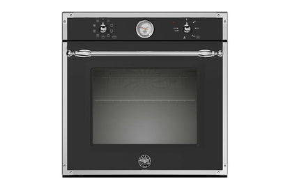 Bertazzoni 60cm Heritage Series Built-in Single Electric Oven | F609HEREKTNE | Black Matt