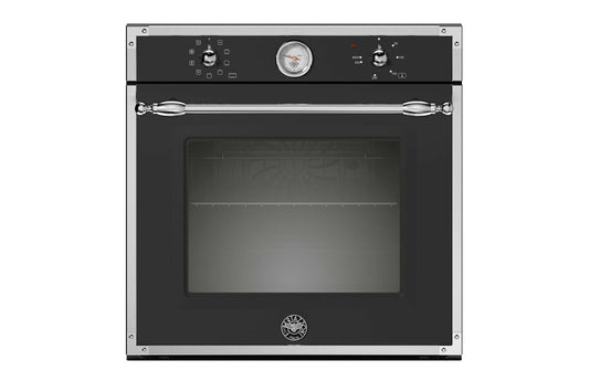 Bertazzoni 60cm Heritage Series Built-in Single Electric Oven | F609HEREKTNE | Black Matt