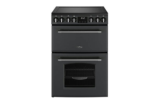 Belling Farmhouse 60cm Freestanding Electric Mini Range Cooker | FH60EANT | Anthracite