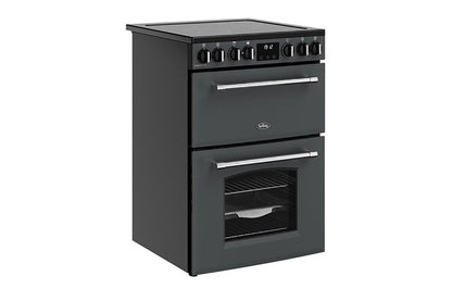 Belling Farmhouse 60cm Freestanding Electric Mini Range Cooker | FH60EANT | Anthracite