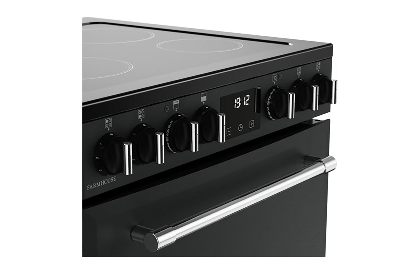 Belling Farmhouse 60cm Freestanding Electric Mini Range Cooker | FH60EANT | Anthracite