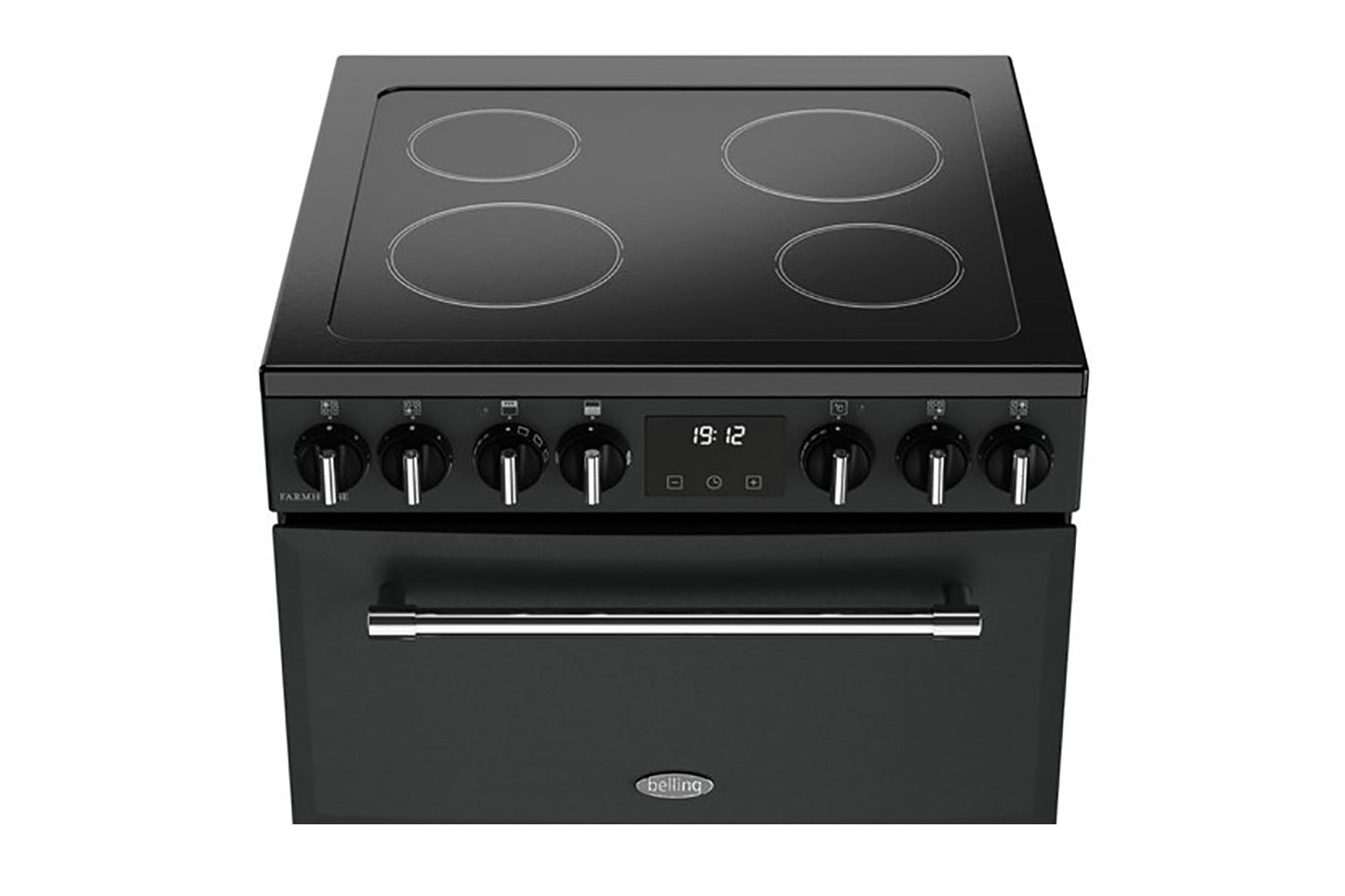 Belling Farmhouse 60cm Freestanding Electric Mini Range Cooker | FH60EANT | Anthracite