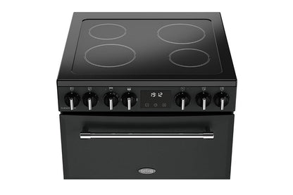 Belling Farmhouse 60cm Freestanding Electric Mini Range Cooker | FH60EANT | Anthracite