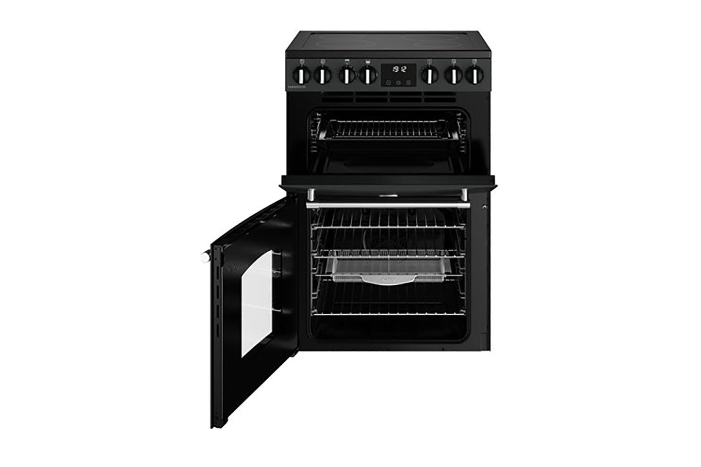 Belling Farmhouse 60cm Freestanding Electric Mini Range Cooker | FH60EANT | Anthracite