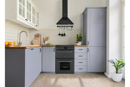 Belling Farmhouse 60cm Freestanding Electric Mini Range Cooker | FH60EANT | Anthracite
