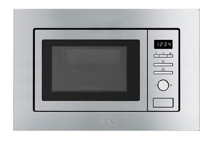 Smeg 20L 1250W Built-in Microwave | FMI020X | Stainless Steel