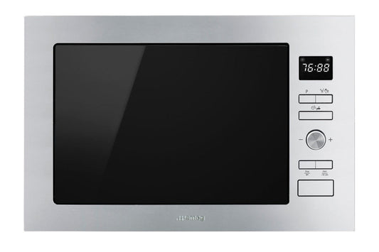 Smeg 25L 900W Built-in Microwave Oven | FMI425X | Stainless Steel