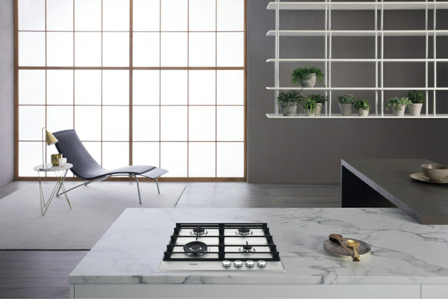 Whirlpool 60cm Built in Gas Hob | GMWL628/IXL