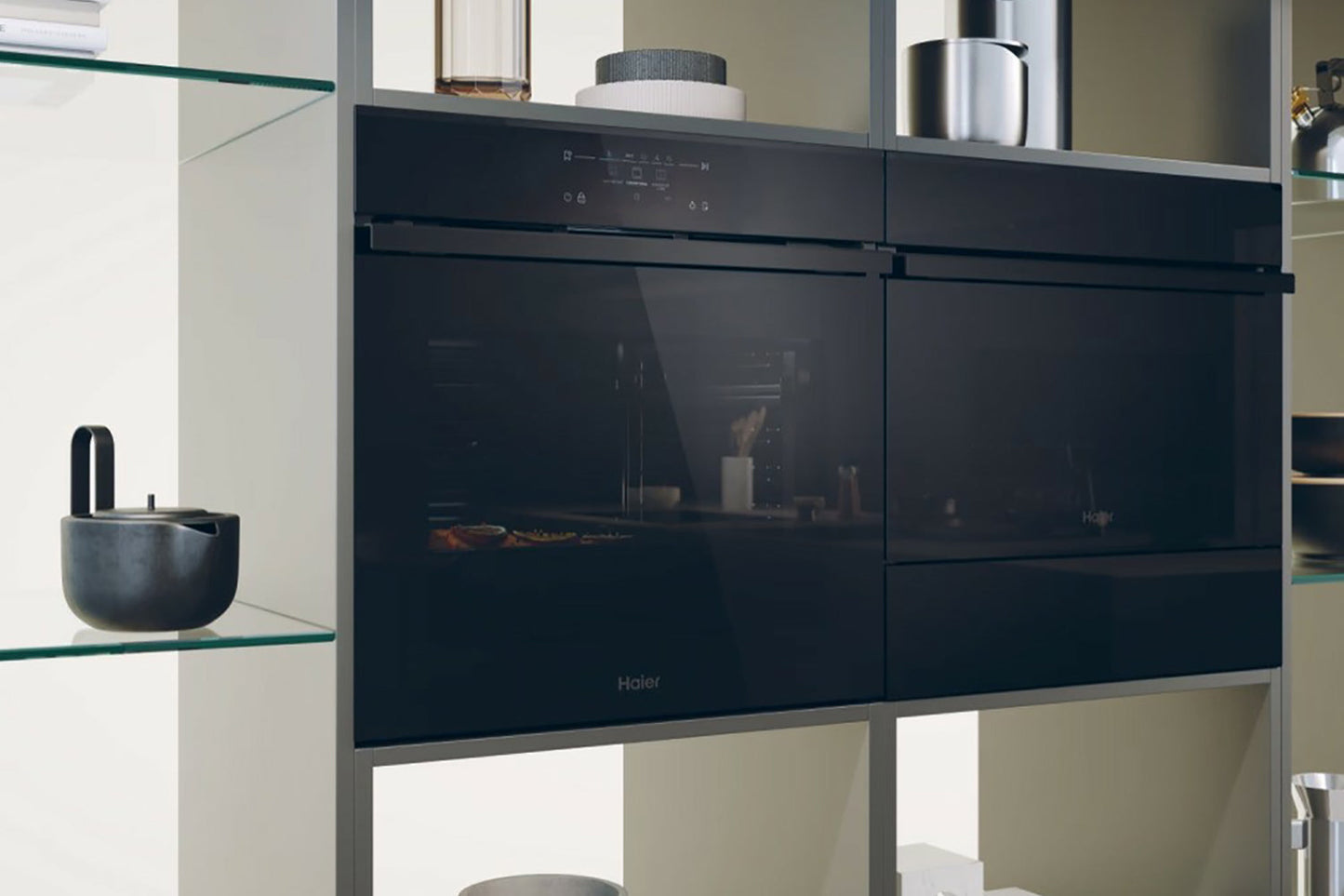 Haier  Series 6 Electric Single Oven | H6ID66C3YTB1 | Black