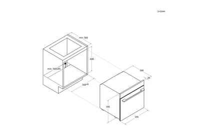 Haier Single Oven | H6ID66C3HTB1 | Black
