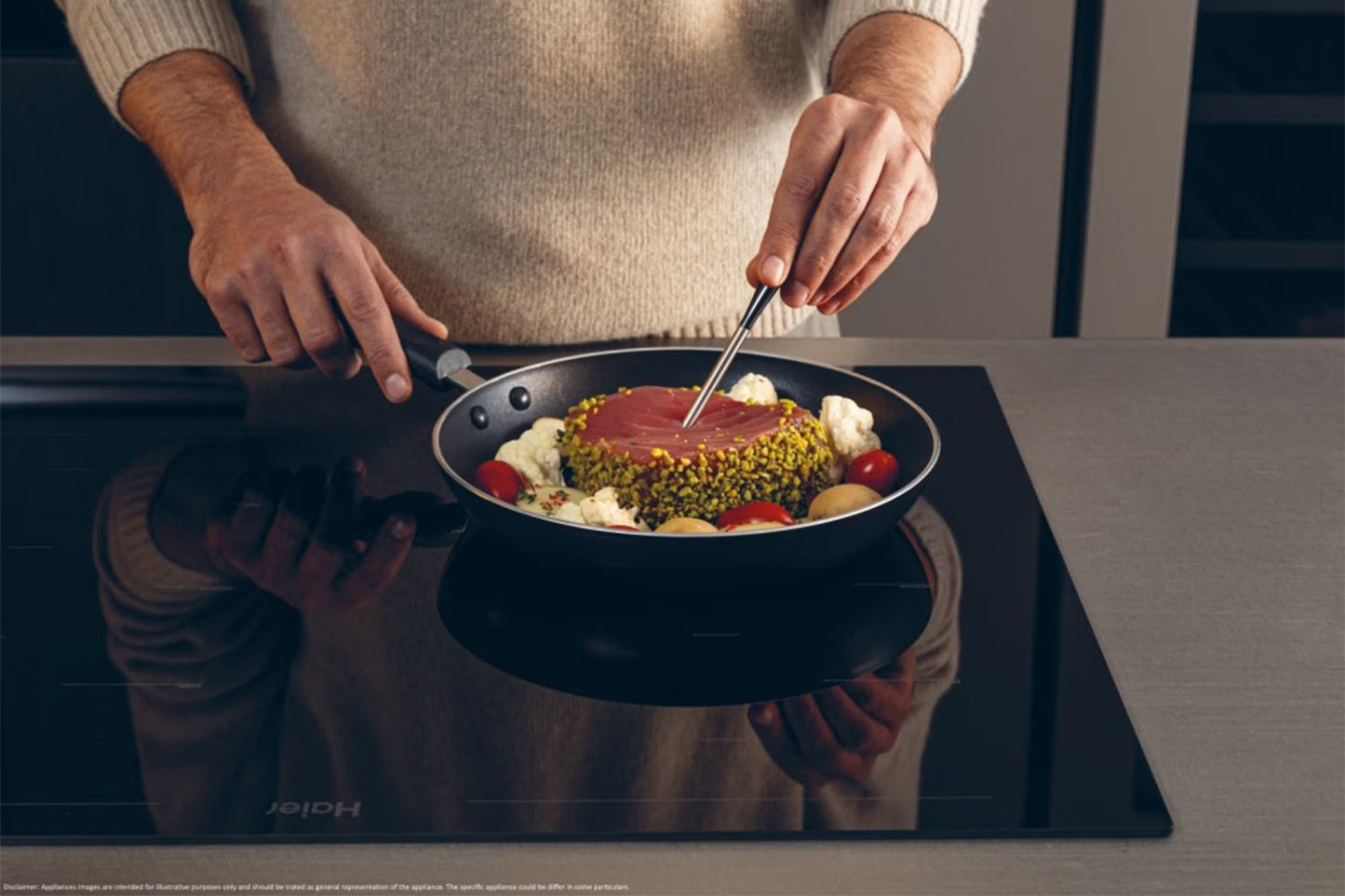 Haier ID Series 4 Induction Hob | HAMTB56IRB1S | Black