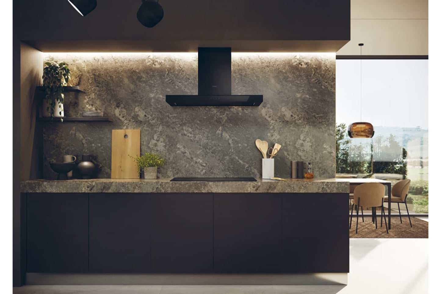 Haier Wall Mounted Chimney Cooker Hood | HATS9CBS4B