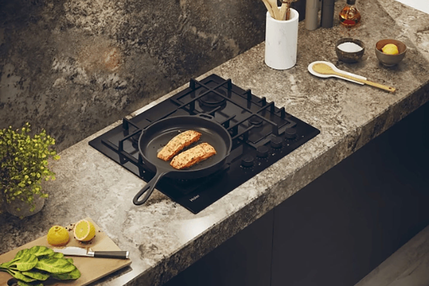 Haier Series 4 Glass Gas Hob | HAVG6BF4TBPB