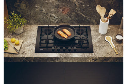 Haier Series 6 75cm 5 Burner Gas Hob | HAVG75TBBP | Black