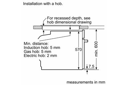 Bosch Series 4 Built-in Single Oven | HBS534BS0B