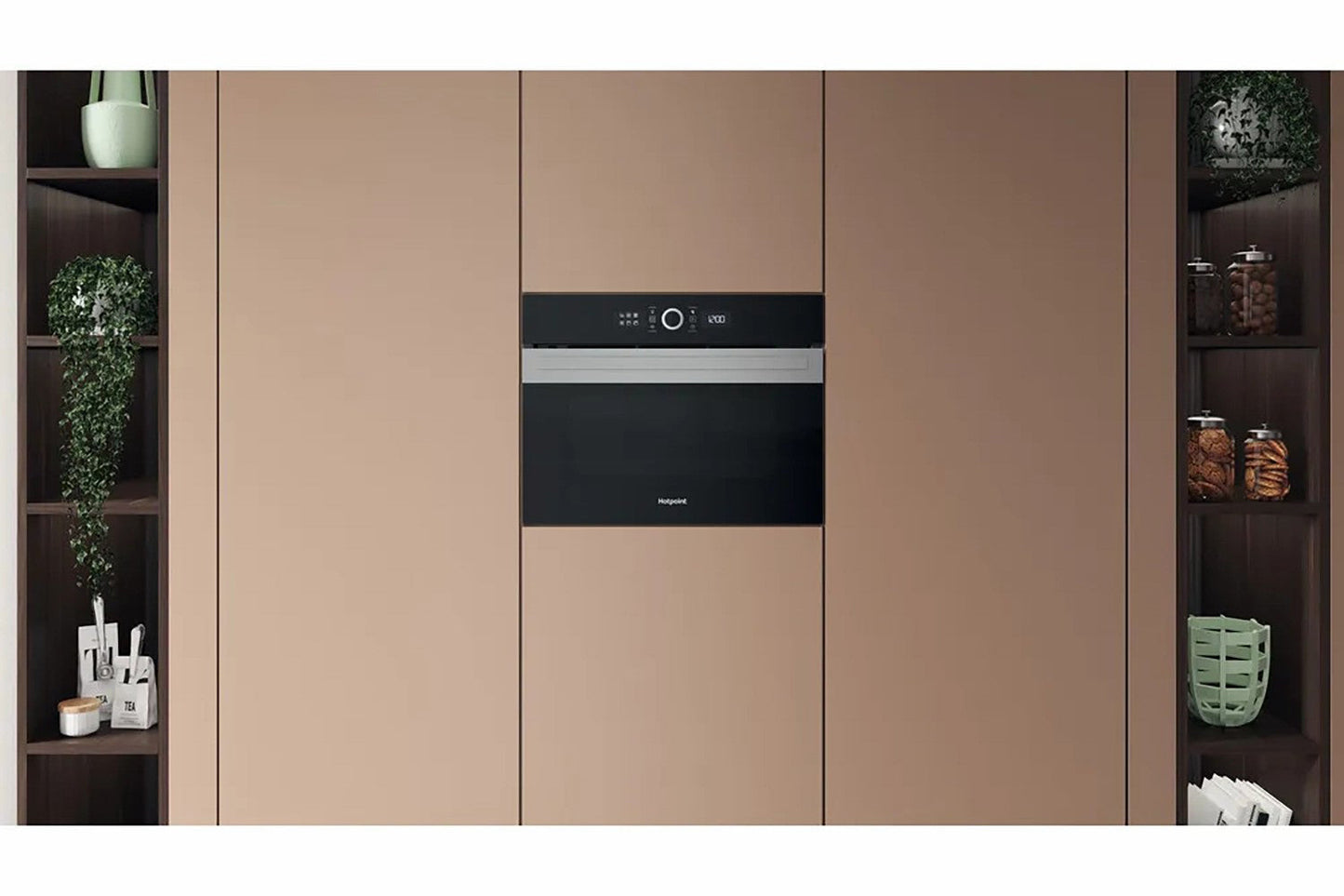 Hotpoint Class 5 Built-in Compact Electric Oven | HCC58HMSXA | Stainless Steel