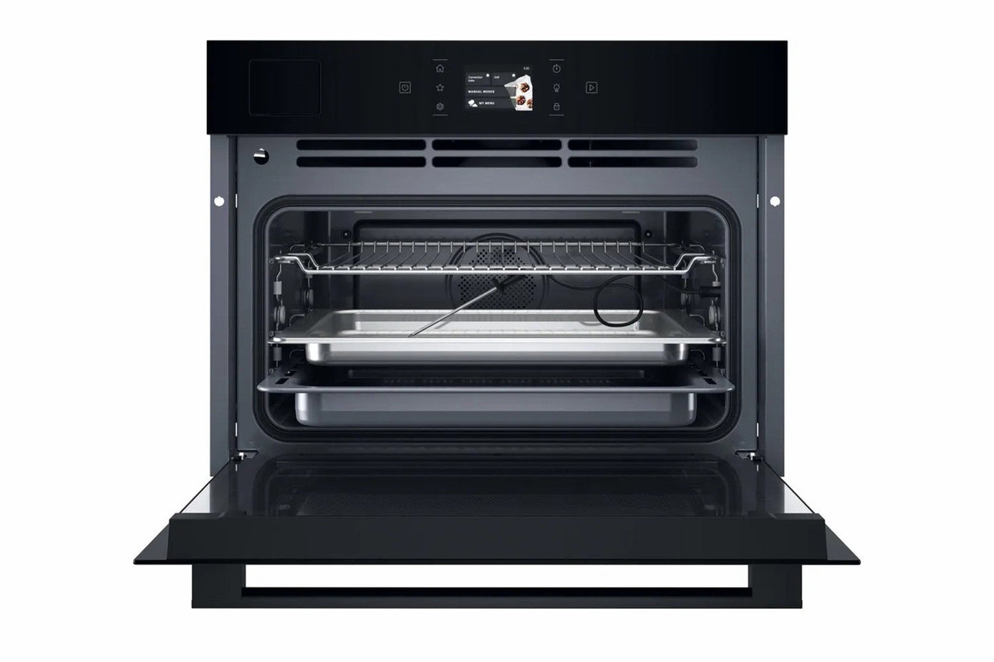 Hotpoint Class 8 Built-in Compact Electric Oven | HCS9A9PHTSBA | Black