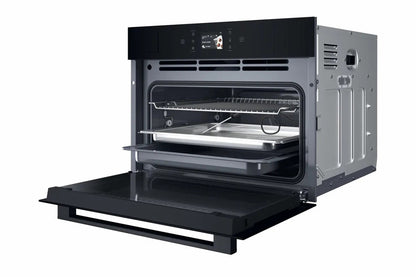 Hotpoint Class 8 Built-in Compact Electric Oven | HCS9A9PHTSBA | Black