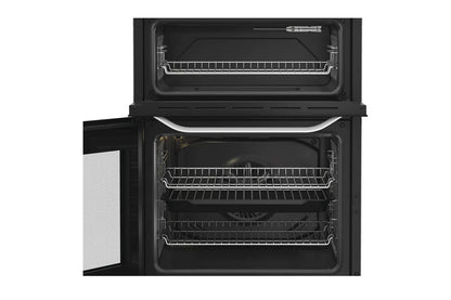 Hotpoint 60cm Double Oven Dual Fuel Cooker | HDD6GDC2W | White