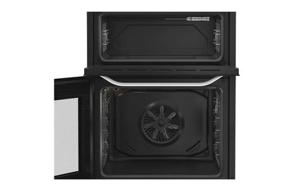 Hotpoint 60cm Double Oven Dual Fuel Cooker | HDD6GDC2W | White