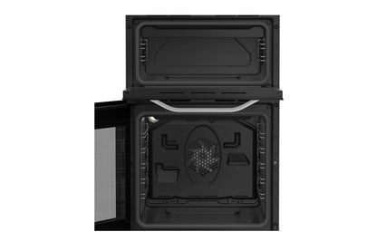 Hotpoint 50cm Double Oven Electric Cooker | HDE5VDCW | White