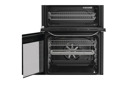 Hotpoint 60cm Double Oven Electric Cooker | HDE6VDCAX | Stainless Steel