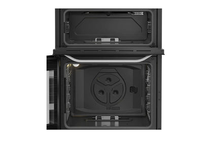 Hotpoint 60cm Single Oven Gas Cooker with Glass Lid | HDG6GDCW | White