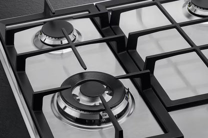 AEG 6000 Series 60cm 4 Burner Gas Hob | HGB64420YM | Stainless Steel