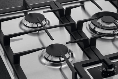 AEG 75cm 6000 Slim Line 5 Burner Gas Hob | HGB75420YM | Stainless Steel