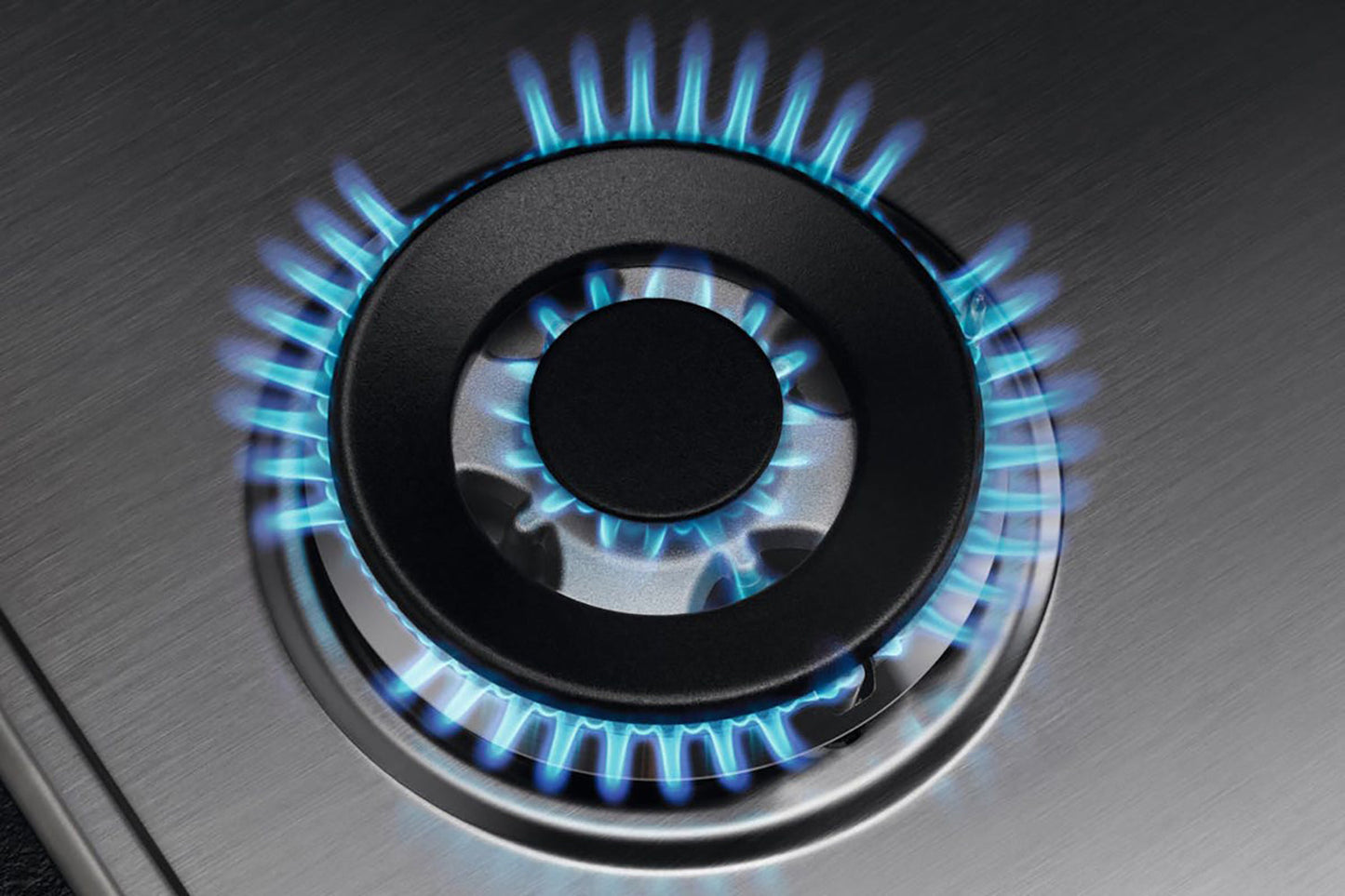 AEG 75cm 6000 Slim Line 5 Burner Gas Hob | HGB75420YM | Stainless Steel