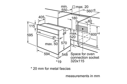 Bosch Series 2 Built-in Single Oven | HHF113BA0B