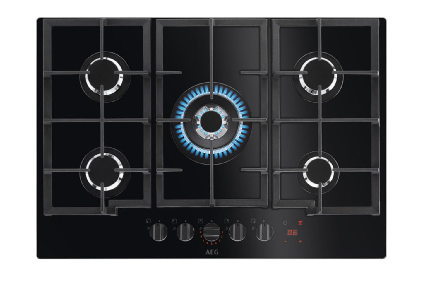 AEG 8000 Series 75cm Built-in Gas Hob | HKB75450NB