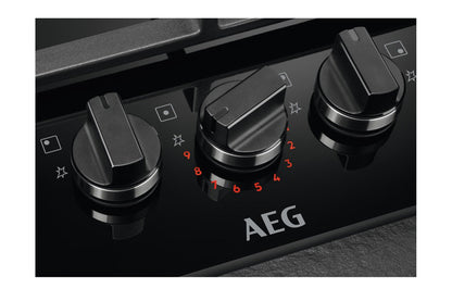 AEG 8000 Series 75cm Built-in Gas Hob | HKB75450NB