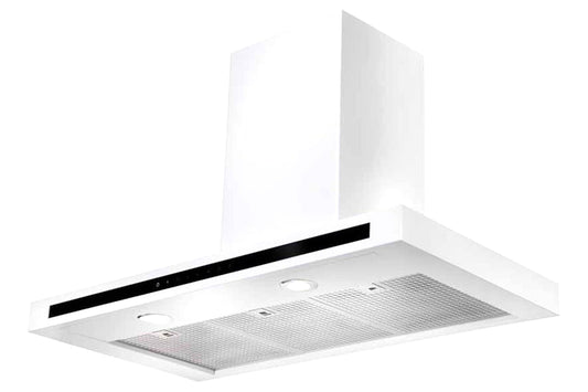 Rangemaster 110cm Hi-Lite Flat Chimney Hood | HLTHDS110WH/