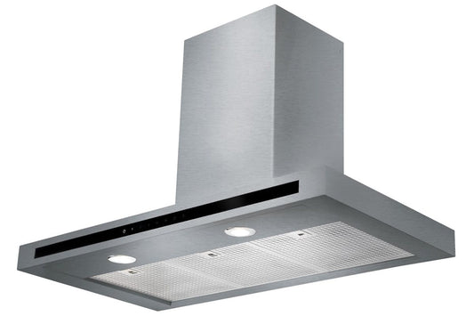 Rangemaster 90cm Hi-Lite Flat Chimney Hood | HLTHDS90SS/
