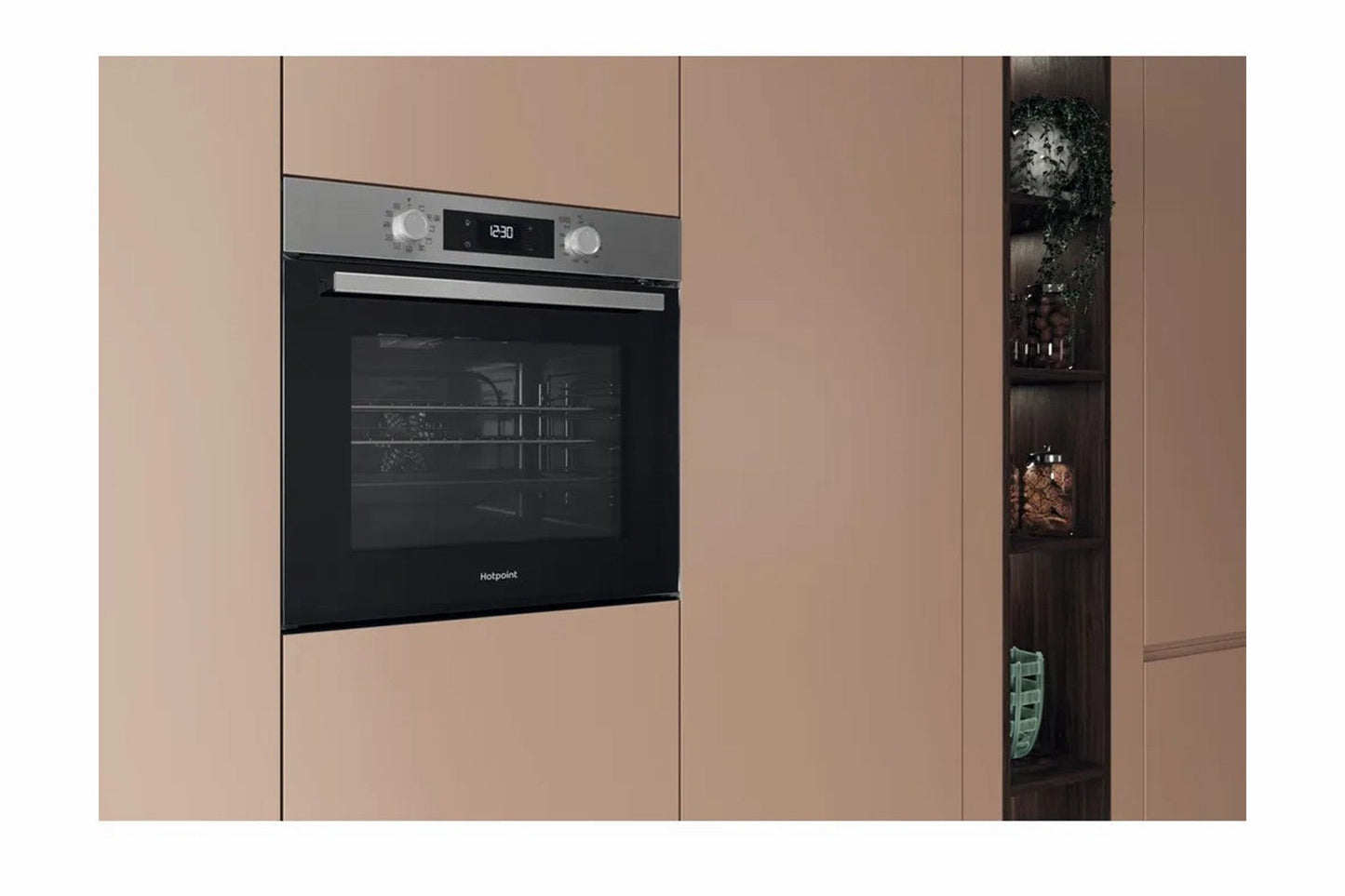 Hotpoint Class 2 Built-in Single Oven | HO278PXUK | Stainless Steel