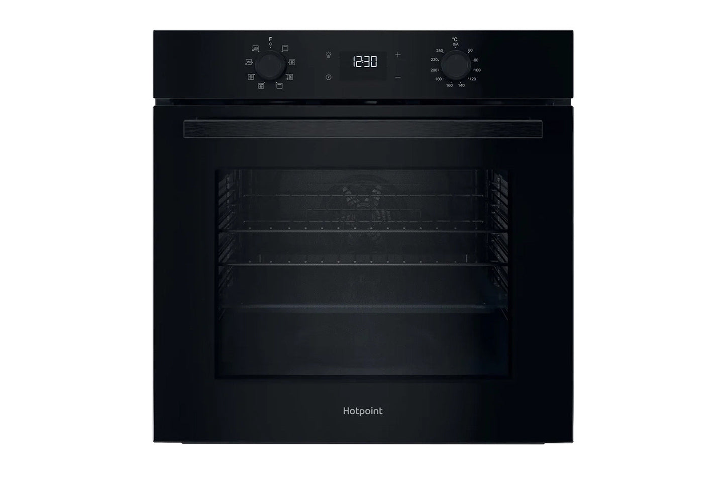 Hotpoint Class 2 Built-in Multiflow Single Electric Oven | HO455CBUK | Black