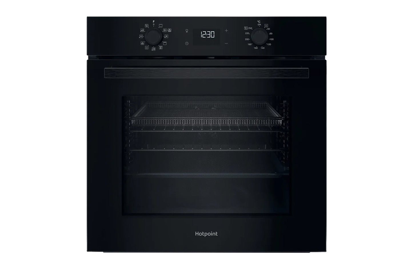 Hotpoint Class 2 Multiflow Electric Built-in Single Oven with Air Fry | HO458HFBUK