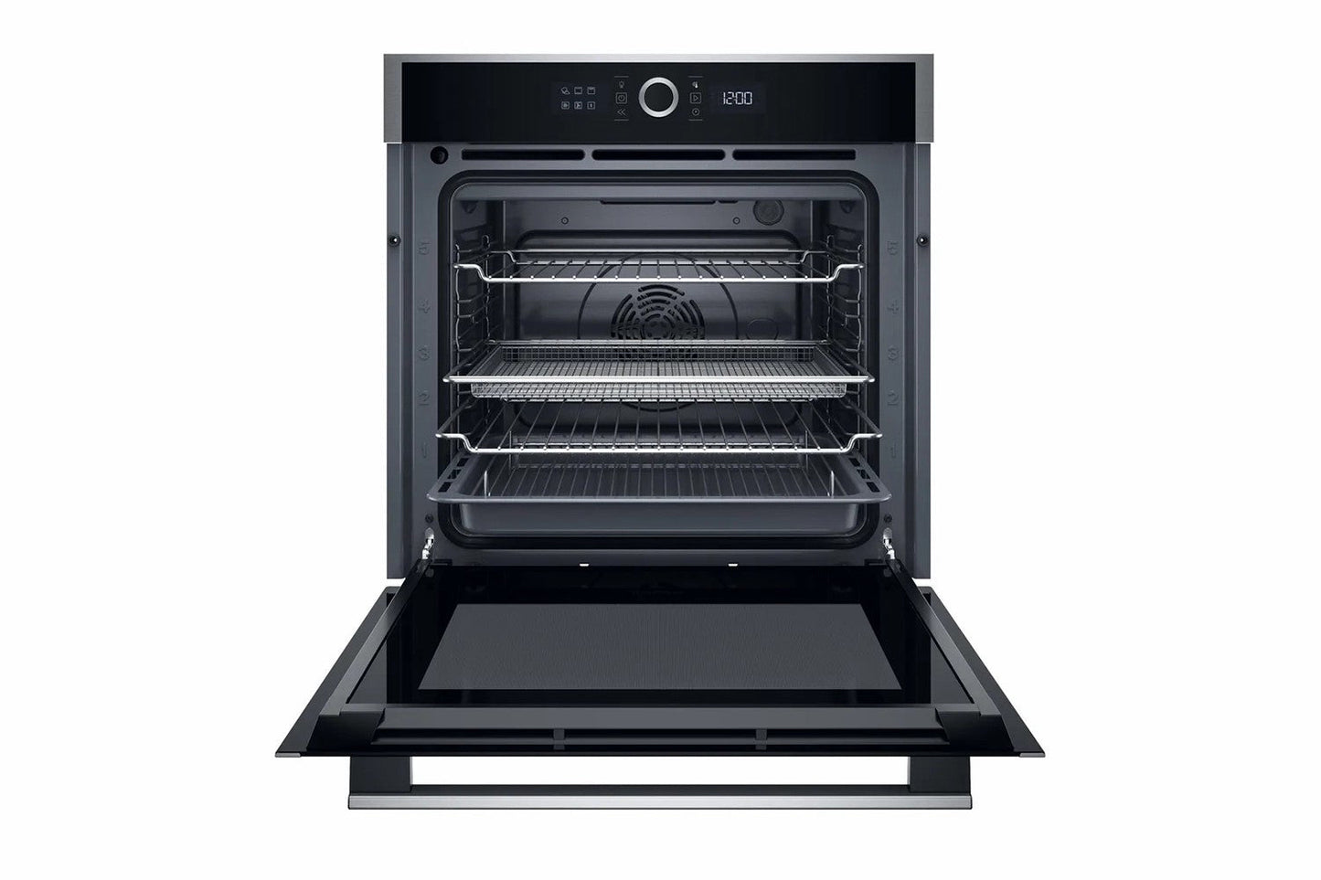 Hotpoint 73L Built-In Electric Fan Single Oven | HOI4S8HM0XUK | Stainless Steel