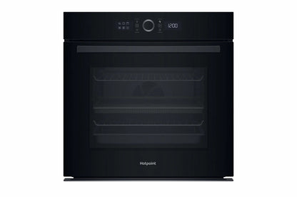 Hotpoint 73L Built-In Electric Fan Single Oven | HOI4S8PM0BUK | Black